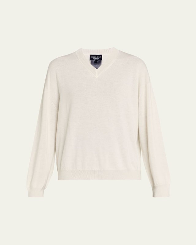 V-Neck Cashmere Sweater